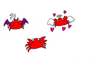 カニの悩み - 工房はんど yu-ma