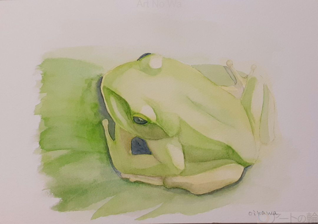 みどり色 アートの輪