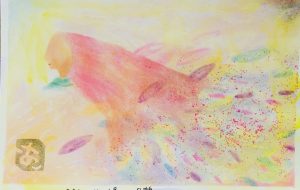 2021年賀状その5 - 置山あさ子