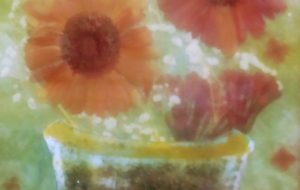 花と花瓶1 - 江田国雄