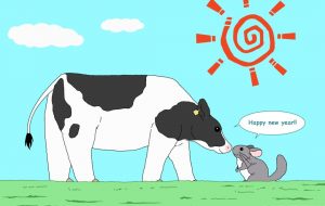 Happy new year!! - らぐすけ