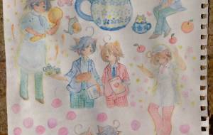 カフェ - merci beaucoup