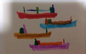 海を通る船 - 森本勝利