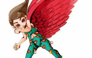 赤い羽根 - 苺飴