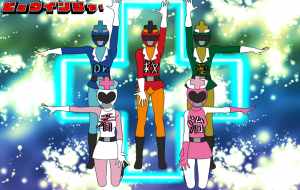 ビョウインジャー 集合絵 - ♢k_edge♢