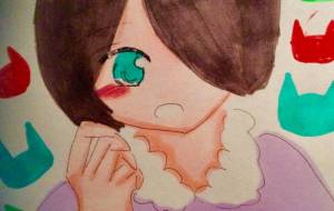 にゃん背景 - 水樹