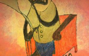 くつろぐ紳士 - 小林由樹