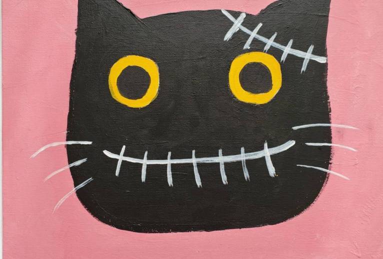 傷のある黒猫 - haRumi/. 