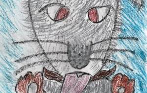 キツネ(クレヨン画) - 【イベント】ザ・ルイガンズ.スパ & リゾート 2021年コンペティション応募作品