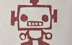 イーってなってるロボくん - 角+