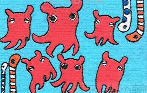 ☆メンダコ☆時々★チンアナゴ★ 加工版2 - 【イベント】ザ・ルイガンズ.スパ & リゾート 2021年コンペティション応募作品