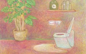 ピンクのトイレ - 伊藤恵美里