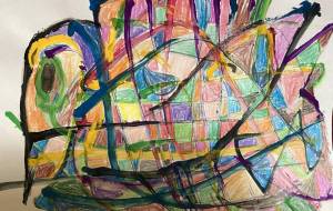 カラフル鳥ターラ - 笹谷正博