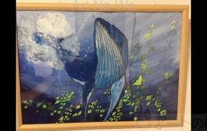 クジラとエイ - ぽこ