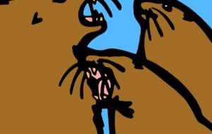 トド - シマハイエナ