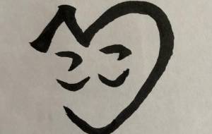 こころ - 【イベント】ちゃんくるマーケット正面文字「コトノハ」応募作品