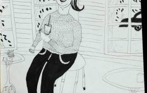 午後のひととき - 繭