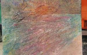 f50号、海に月 - 久保田 俊