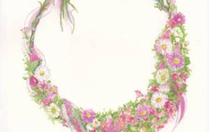 ボタニカルリースシリーズ 小菊 - 広田早苗