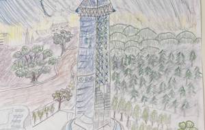 東山スカイタワーの夏 - 長尾 達彦