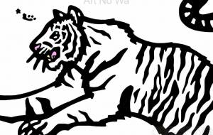 ホワイトタイガー - シマハイエナ