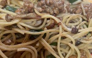 納豆パスタ - 笹谷正博