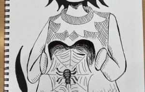 私の心に蜘蛛が張っている - 星瑞紅