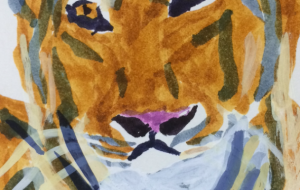 年賀状用 虎1 - 【イベント】2022年寅年年賀状ネットスクウェア×障がい者アート協会デザインコンテスト