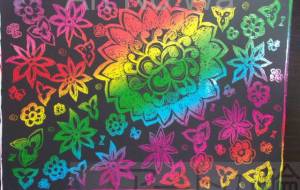 日回り響き花 - 明紅葉