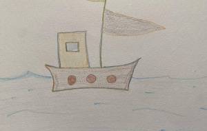 海のヨット - めぐっち