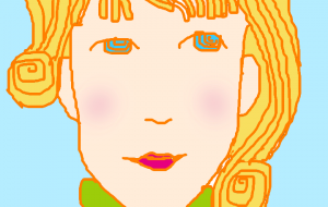 金髪の女性 - ハヤシダ　ヨウコ 