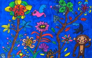 木々、花、動物 - 田中郷