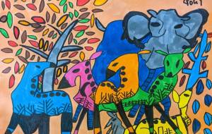 動物たちの休息 - 田中郷