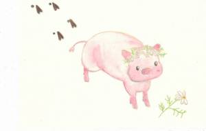 花*ぶたさん - 工房はんど あんず