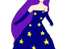 彩香(さいか)の星空ドレス - Aria(アリア)