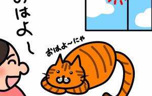 幸せな朝 - にゃんれの