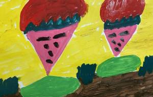 不安な親子サハラ屋 - 笹谷正博