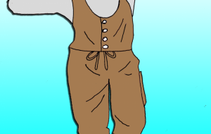 もの思う女性 - みぎい@