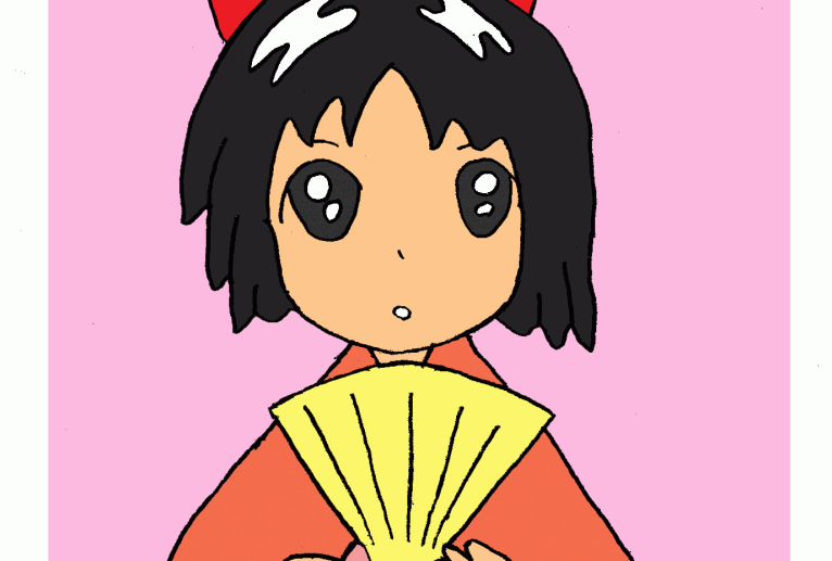 ひな祭りの女性 - みぎい＠ 