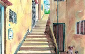 憧れの路地裏 - 工房はんど Yuki