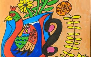 鳥の水差し - 田中郷