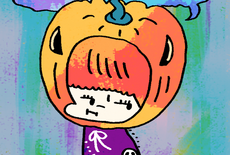 円周率かぼちゃ少女