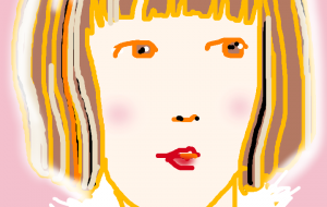 若い女性 - ハヤシダ ヨウコ