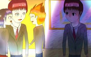 対人関係の相反を感じる双子 - 【イベント】可能性アートプロジェクト 2022