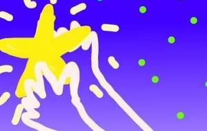 星を、両手で、受け止める。 - トゥー・A・ルルカ