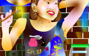 美大生、ストリートアートを楽しむ - Jogi=ヨギ=