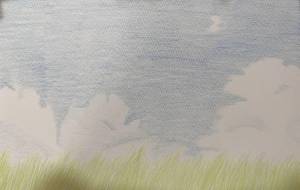 草とさわやかな青空 - 恵麻 