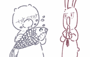 くまとうさぎ - おかえりネロリ