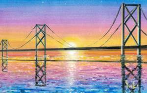 夕焼け橋 - 工房はんど Yuki