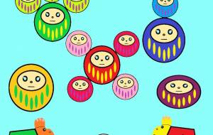 だるまさんのパフォーマンス - 輝けNAOKI